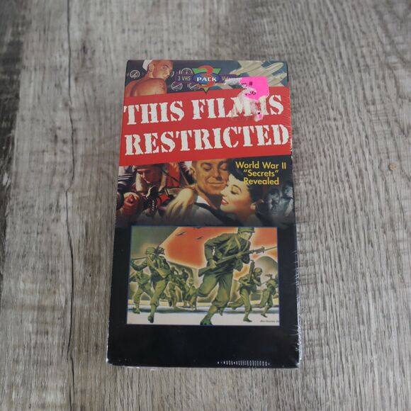 NEW The World War II 3 VHS Tape Set WW2 Film is Restricted Secrets Revealed - Picture 1 of 6